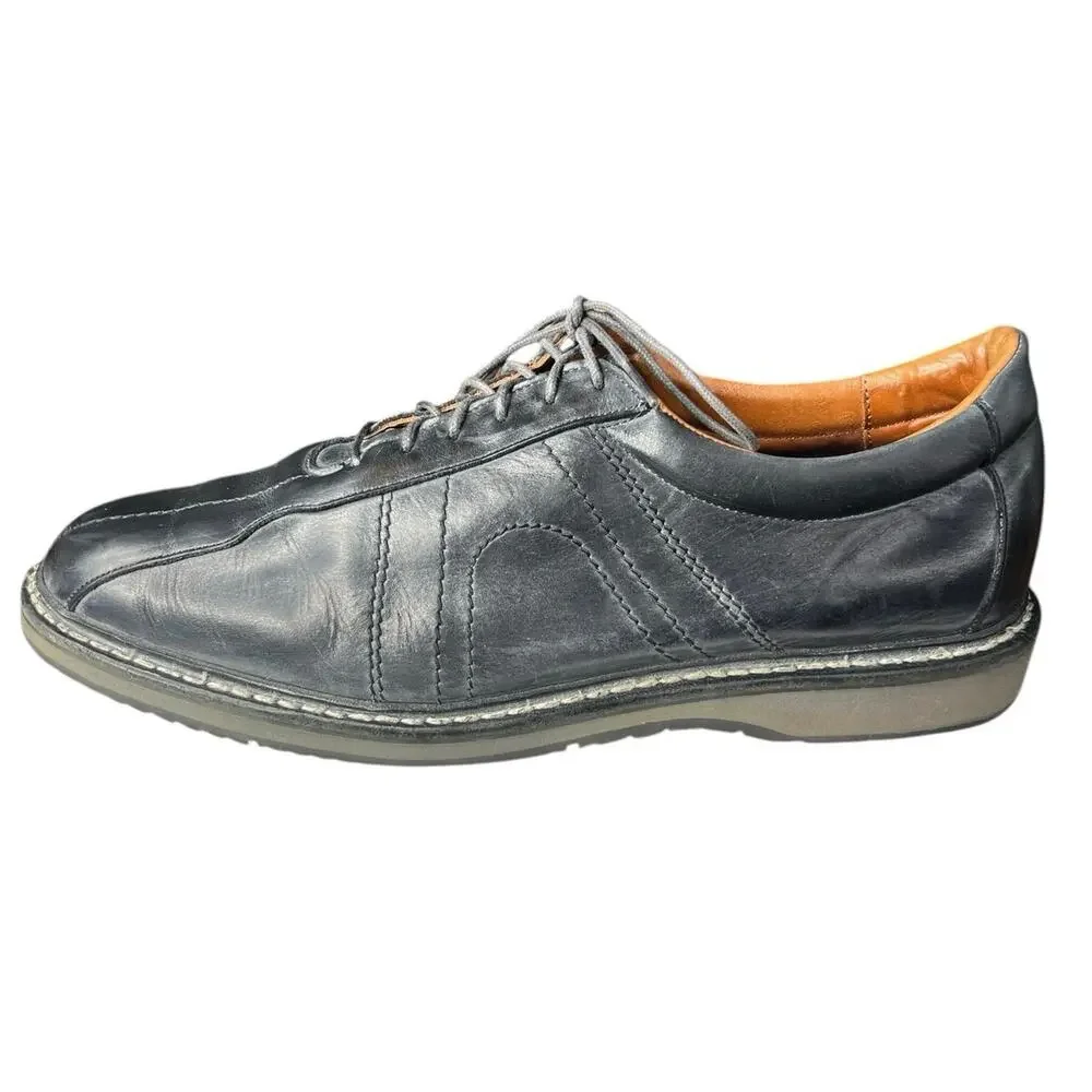 Allen Edmonds Men’s Voyager Black Leather Lace Up Oxford Sneaker Size US 12 B